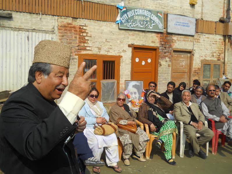 JKPCC pays rich tributes to Indira Gandhi